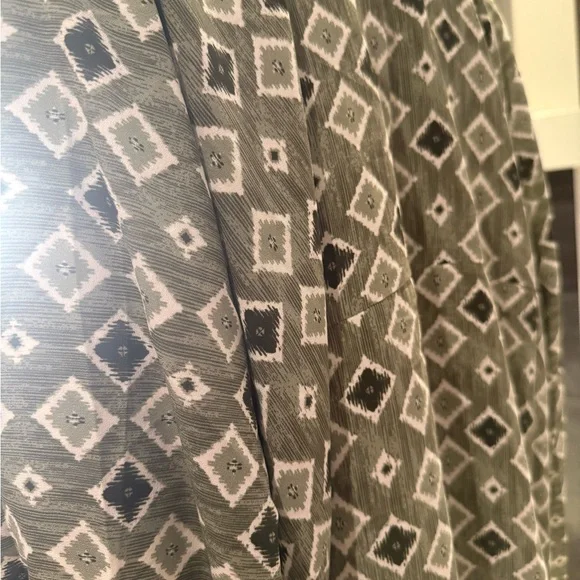 Green Patterned Women's Jacket - Picture 4 of 5